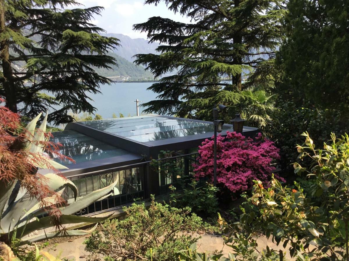 Mon Amour Appartamento In Villa Vista Lago A Lugano-Melide Luaran gambar